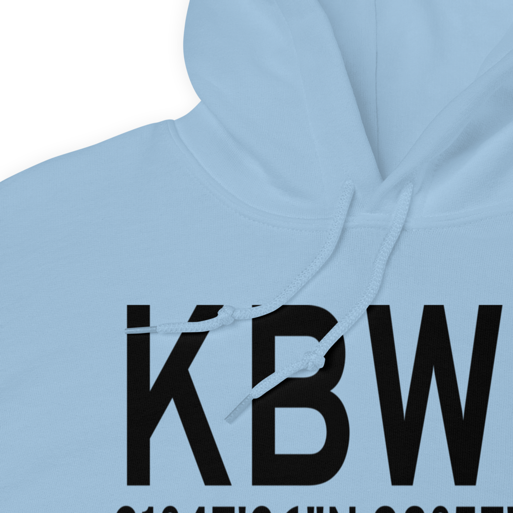 Brownwood Regional Airport (KBWD) ICAO Hoodie Sweatshirt 
