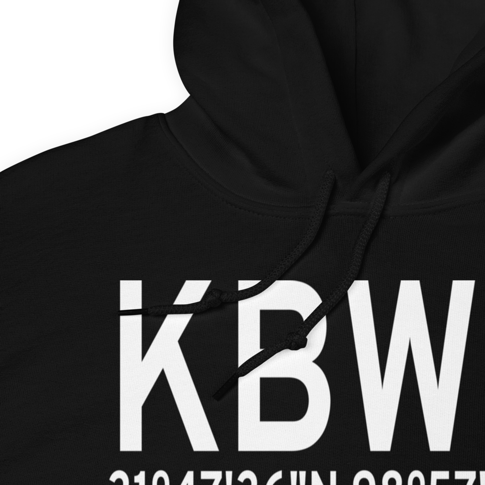 Brownwood Regional Airport (KBWD) ICAO Hoodie Sweatshirt 