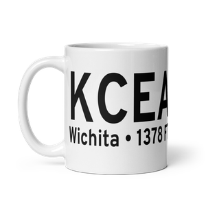 Cessna Aircraft Field (KCEA) ICAO Mug