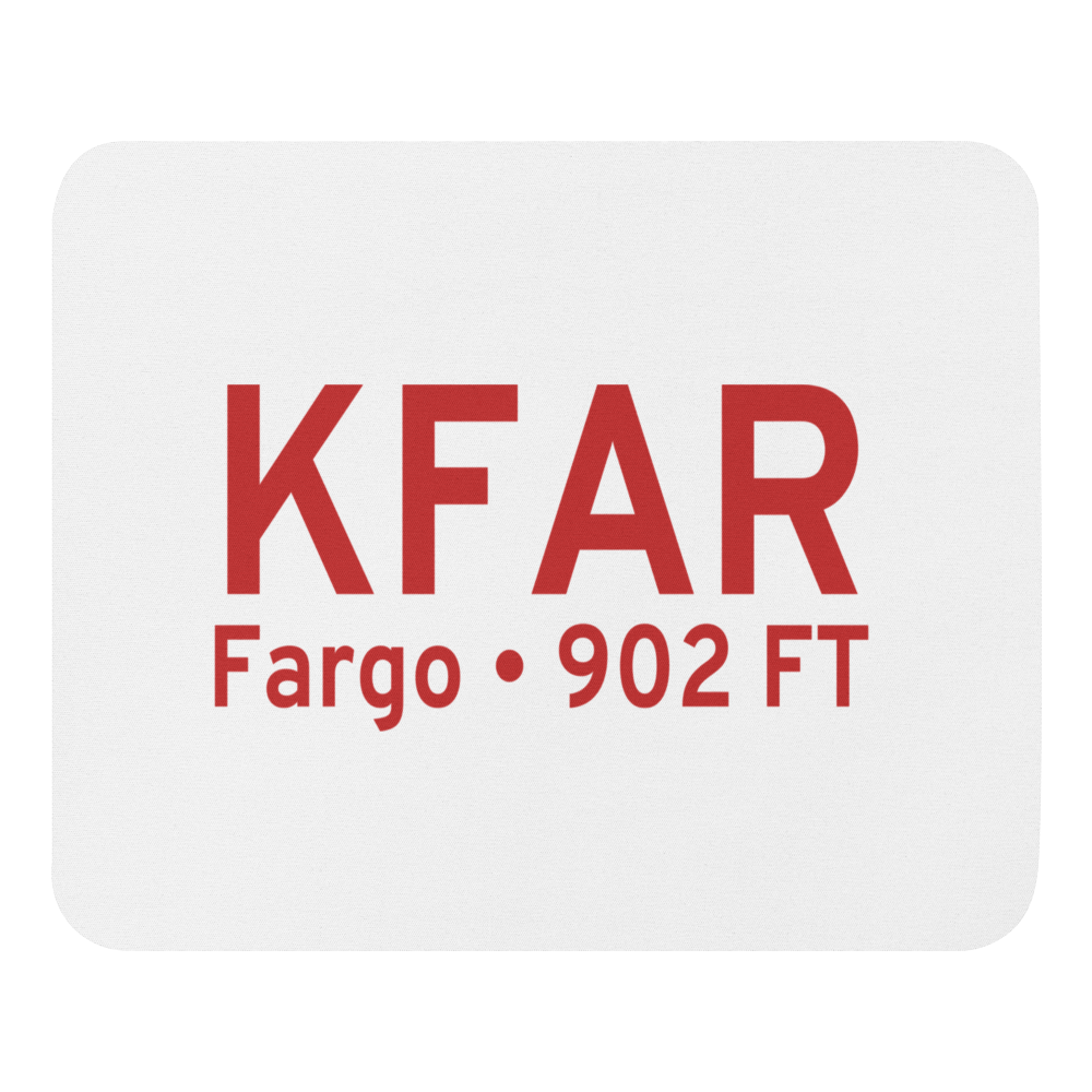 Hector International Airport (KFAR) ICAO  Mouse Pad 