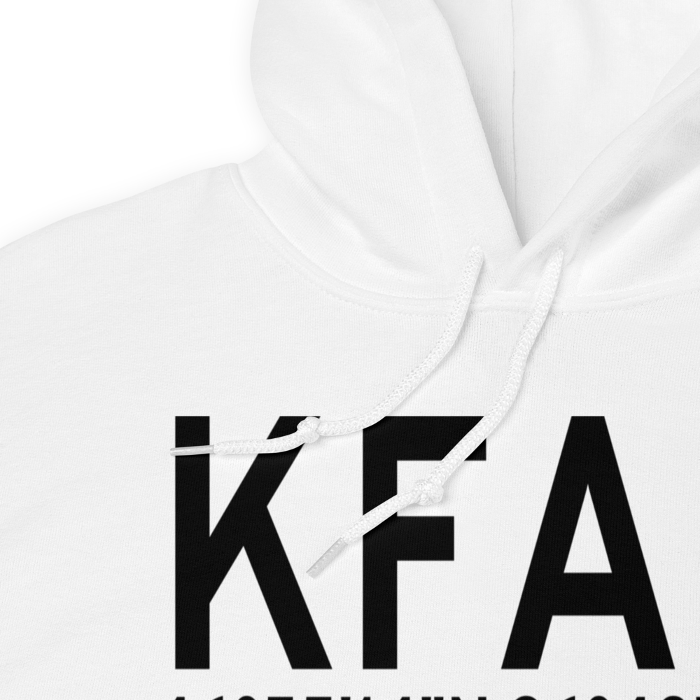 Hector International Airport (KFAR) ICAO Hoodie Sweatshirt 