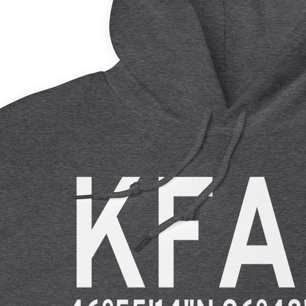 Hector International Airport (KFAR) ICAO Hoodie Sweatshirt 