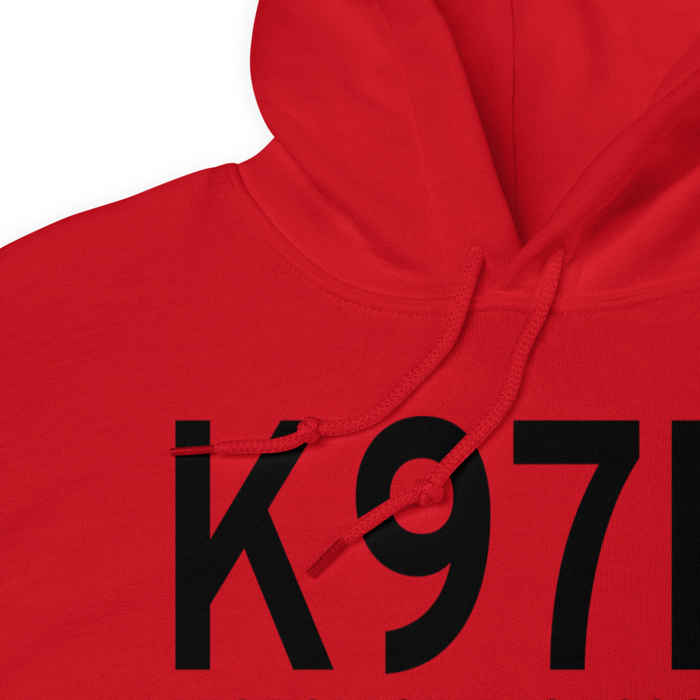 Ekalaka Airport (K97M) ICAO Hoodie Sweatshirt 