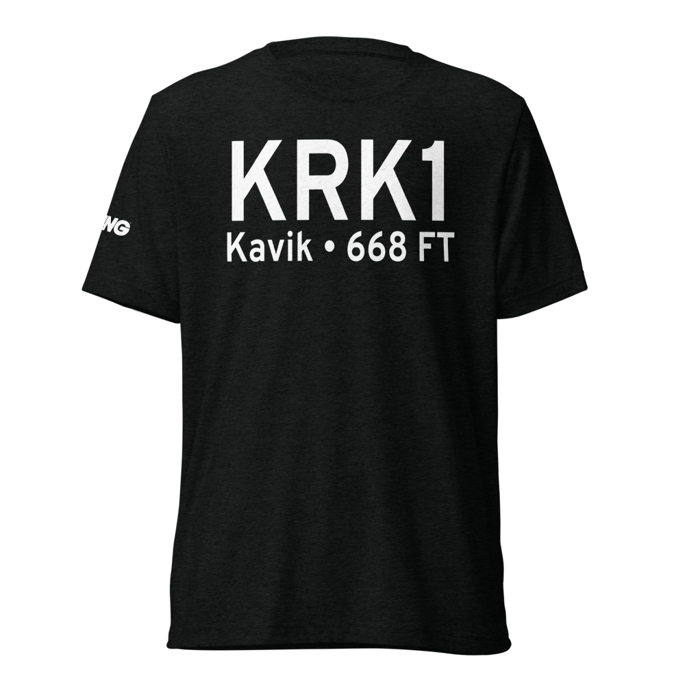 Kavik Strip (KRK1) ICAO Tri-blend T-Shirt 