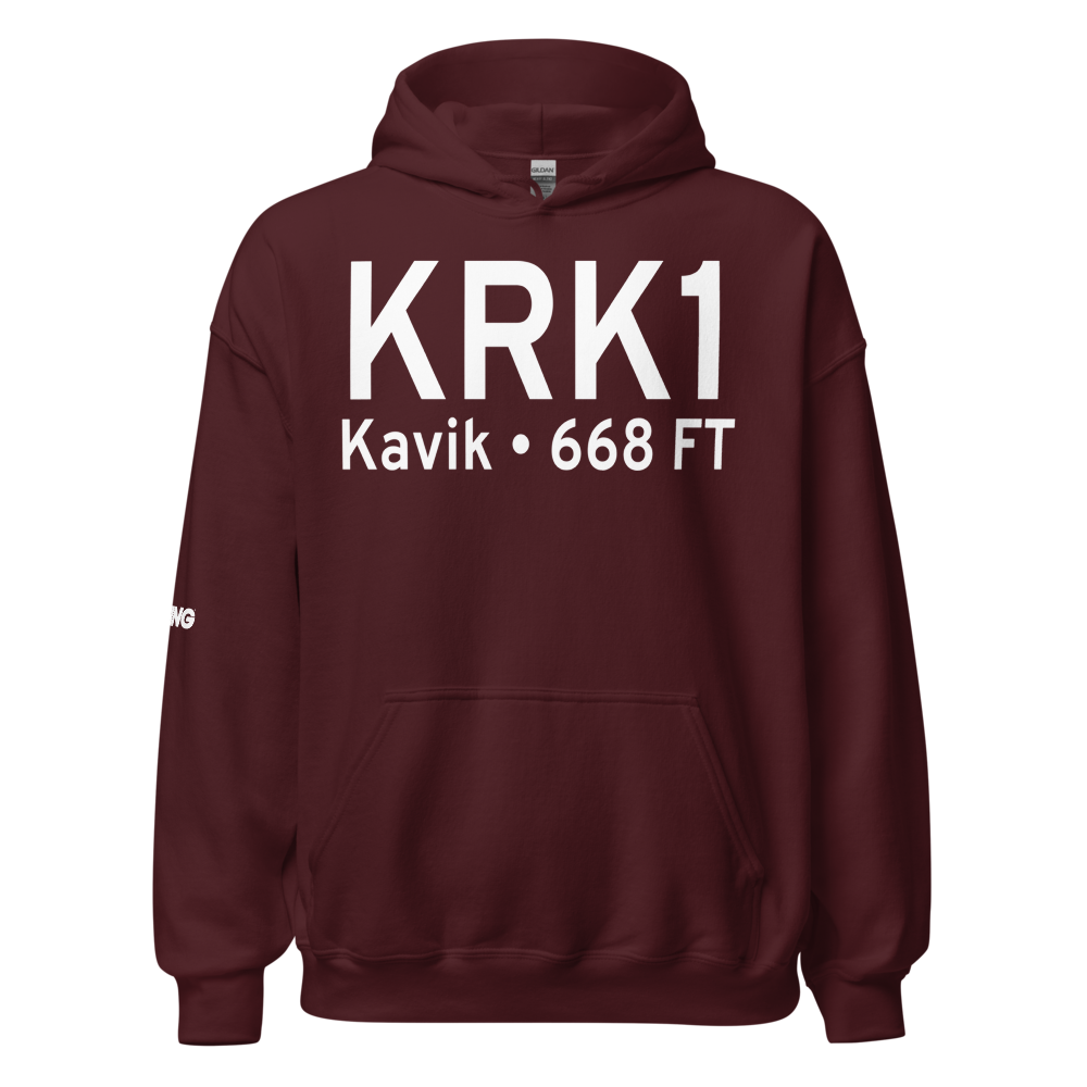 Kavik Strip (KRK1) ICAO Hoodie Sweatshirt 