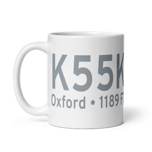 Oxford Municipal Airport (K55K) ICAO Mug