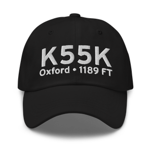 Oxford Municipal Airport (K55K) ICAO Hat