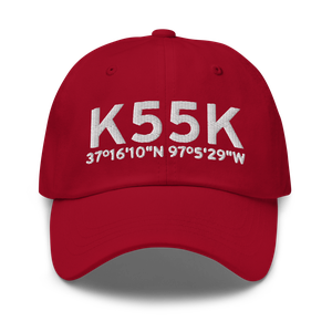 Oxford Municipal Airport (K55K) ICAO Hat