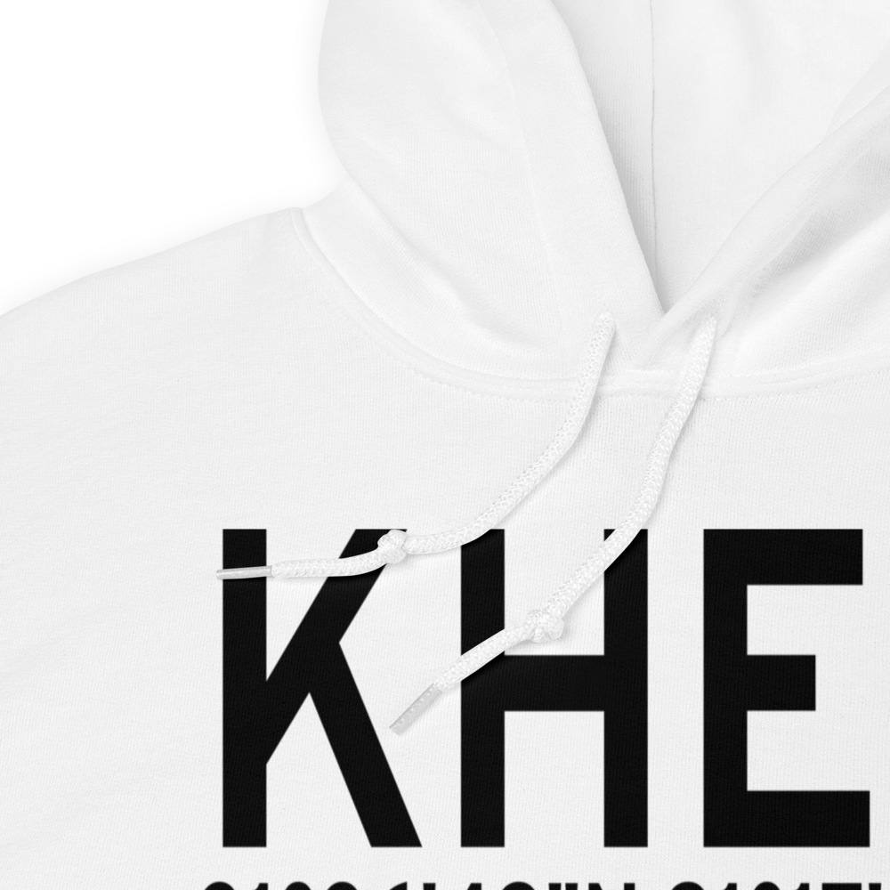 Hardy-Anders Field / Natchez-Adams County Airport (KHEZ) ICAO Hoodie Sweatshirt 