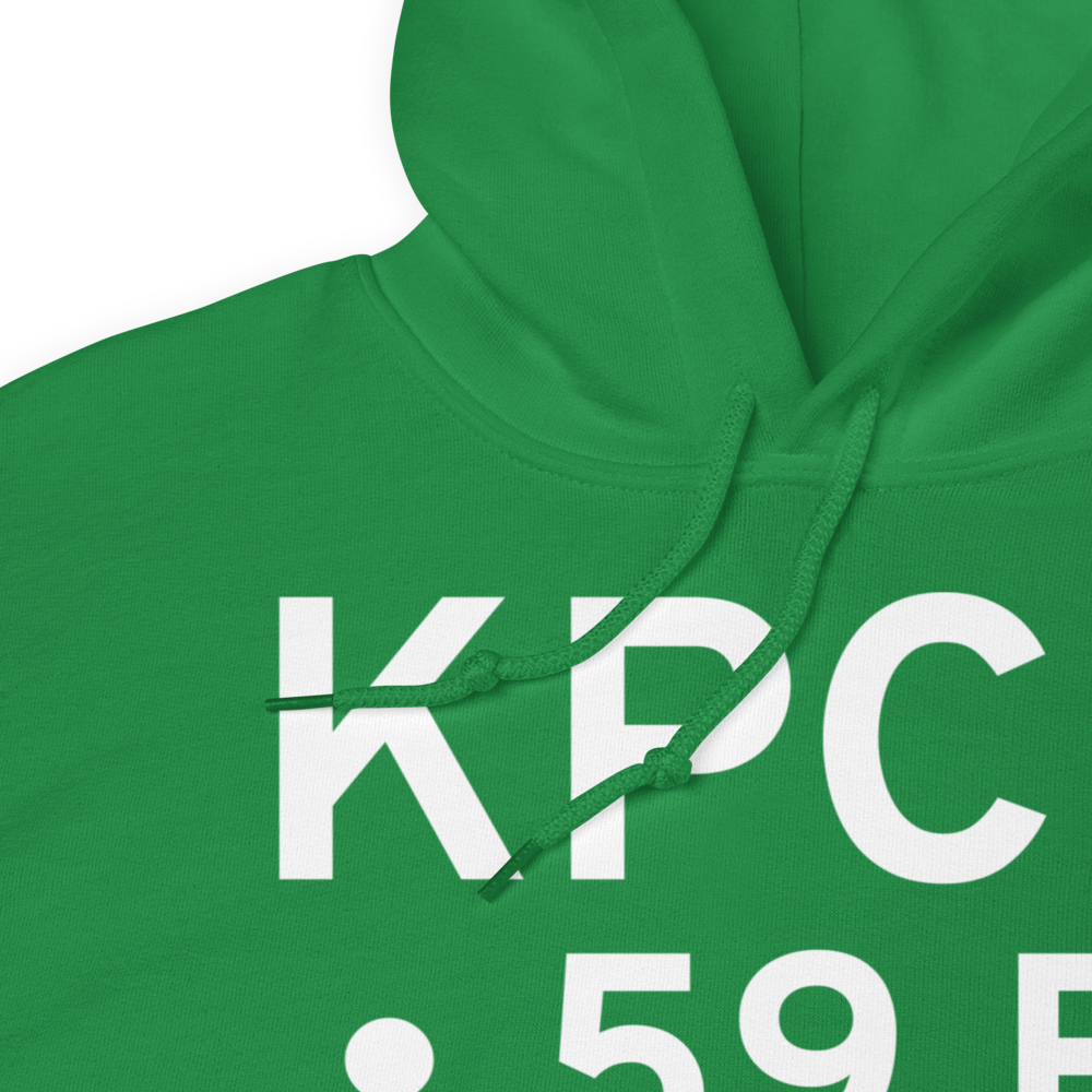Picayune Airport (KPCU) ICAO Hoodie Sweatshirt 