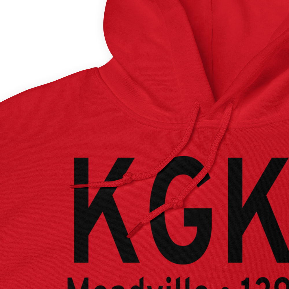 Port Meadville Airport (KGKJ) ICAO Hoodie Sweatshirt 