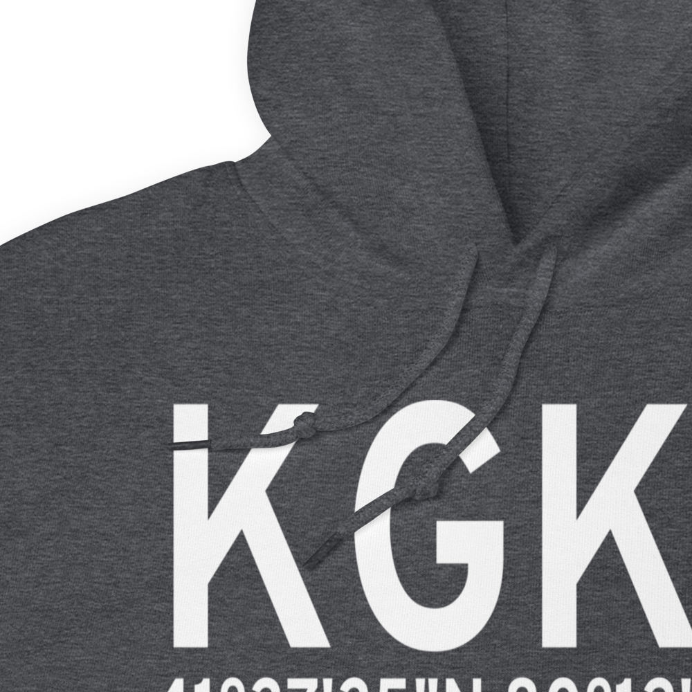 Port Meadville Airport (KGKJ) ICAO Hoodie Sweatshirt 