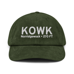 Central Maine Airport of Norridgewock (KOWK) ICAO Hat