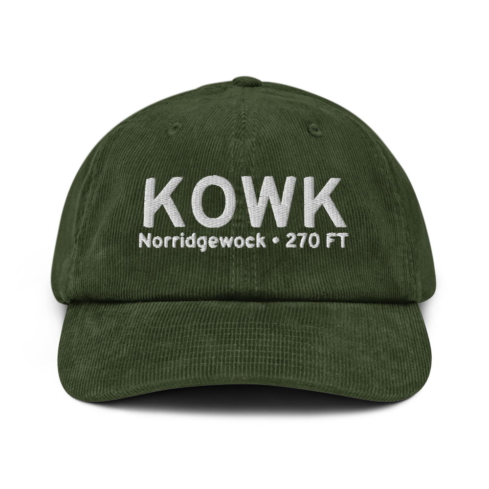 Central Maine Airport of Norridgewock (KOWK) ICAO Hat 