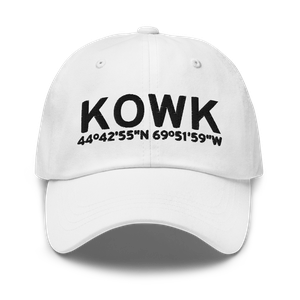 Central Maine Airport of Norridgewock (KOWK) ICAO Hat