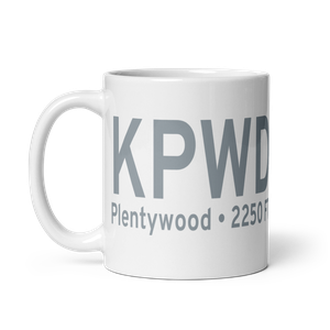 Sher-Wood Airport (KPWD) ICAO Mug