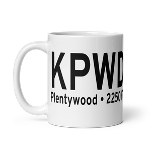 Sher-Wood Airport (KPWD) ICAO Mug