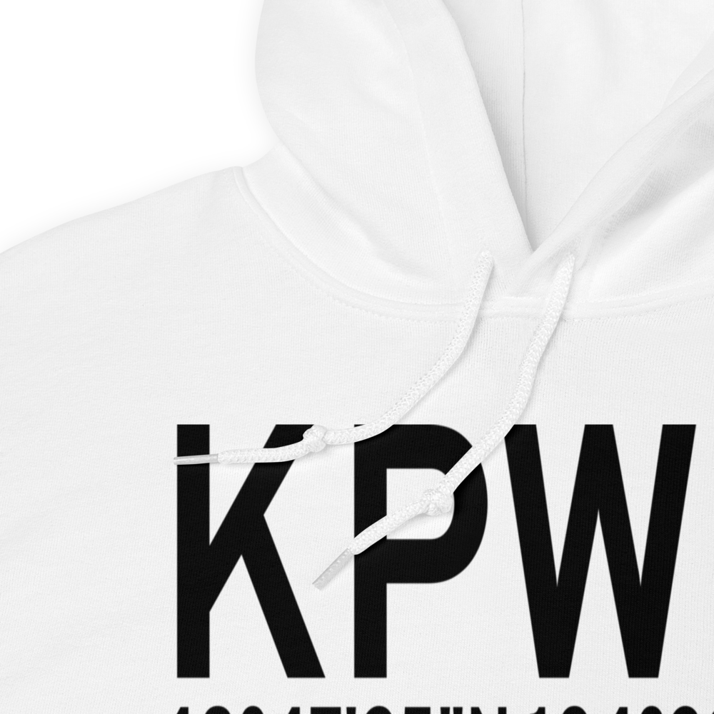 Sher-Wood Airport (KPWD) ICAO Hoodie Sweatshirt 