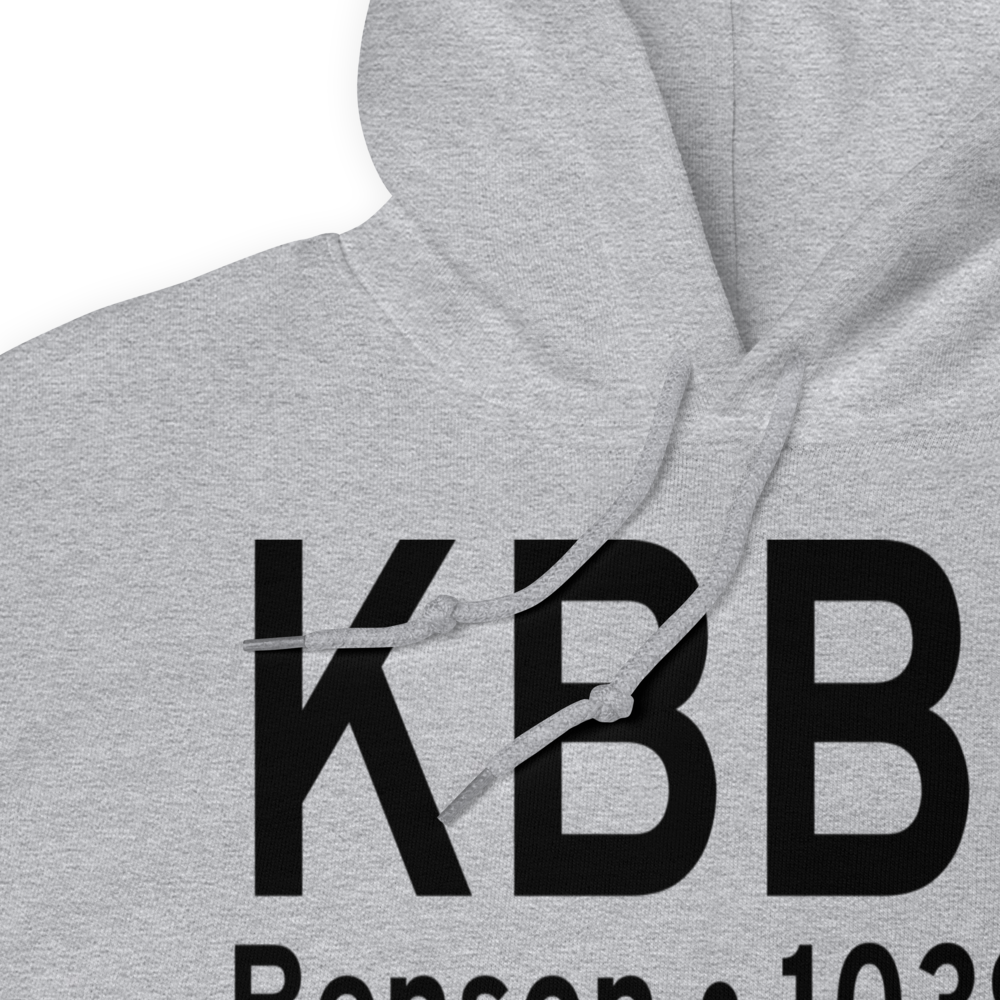 Benson Municipal Airport (KBBB) ICAO Hoodie Sweatshirt 