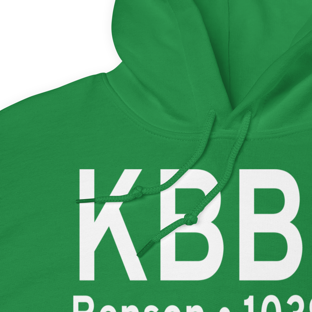 Benson Municipal Airport (KBBB) ICAO Hoodie Sweatshirt 