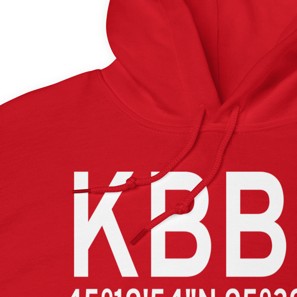 Benson Municipal Airport (KBBB) ICAO Hoodie Sweatshirt 