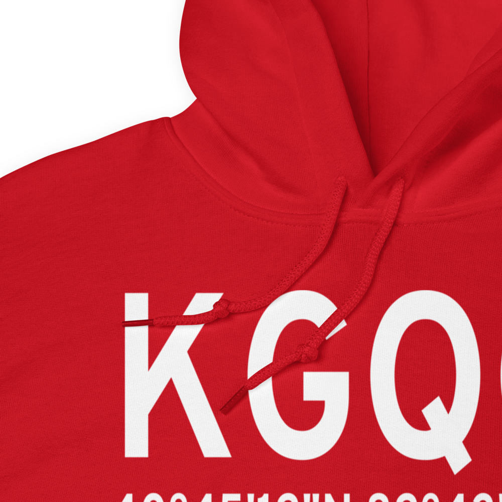 Galion Municipal Airport (KGQQ) ICAO Hoodie Sweatshirt 
