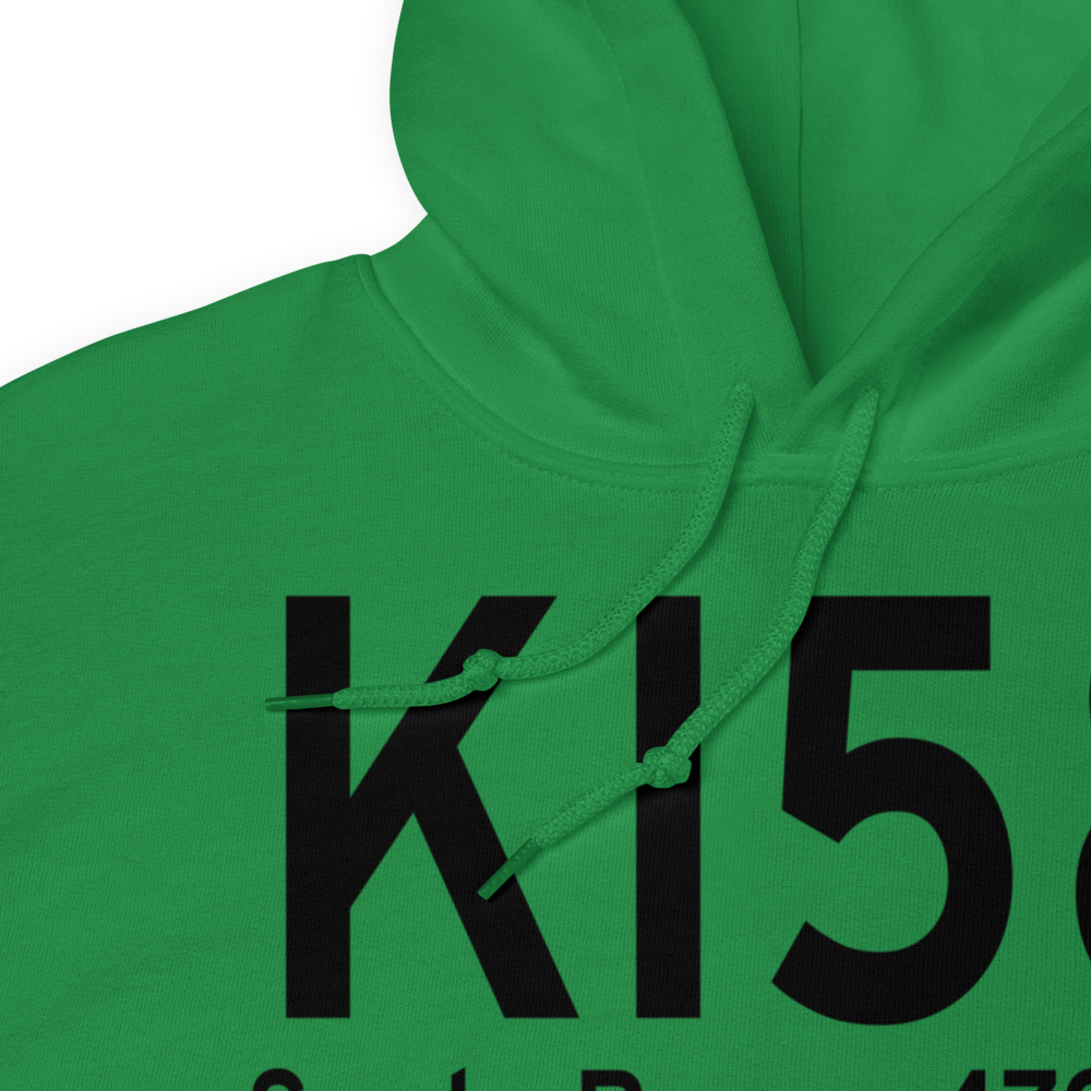 Santa Rosa Route 66 Airport (KI58) ICAO Hoodie Sweatshirt 