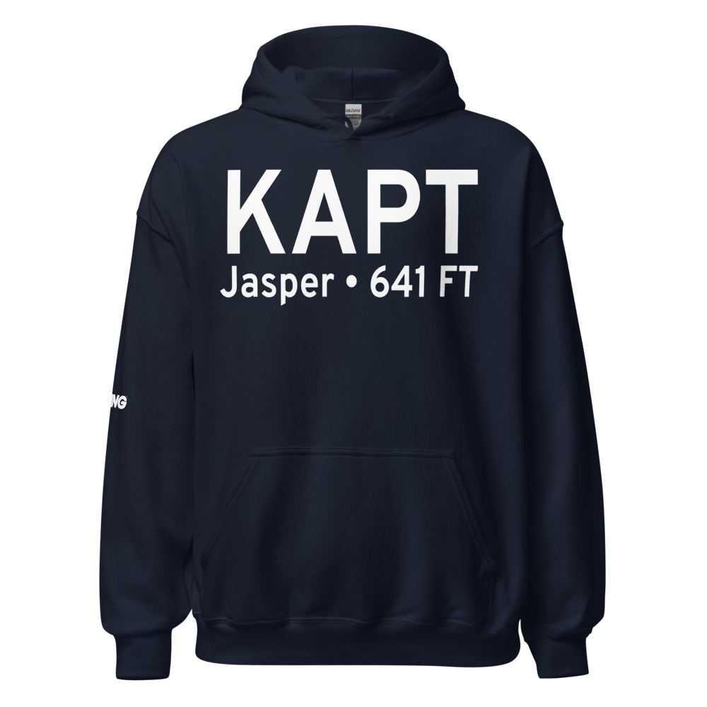 Marion County Brown Field (KAPT) ICAO Hoodie Sweatshirt 