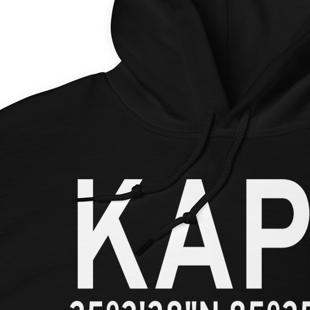Marion County Brown Field (KAPT) ICAO Hoodie Sweatshirt 