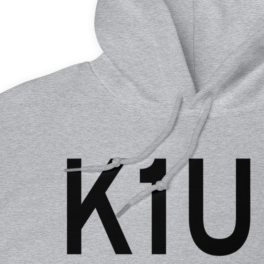 Mud Lake/West Jefferson County/ Airport (K1U2) ICAO Hoodie Sweatshirt 