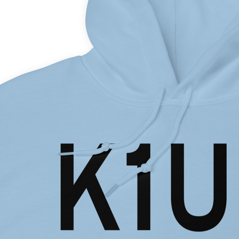 Mud Lake/West Jefferson County/ Airport (K1U2) ICAO Hoodie Sweatshirt 