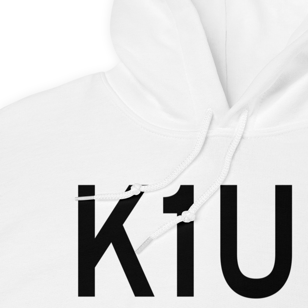 Mud Lake/West Jefferson County/ Airport (K1U2) ICAO Hoodie Sweatshirt 