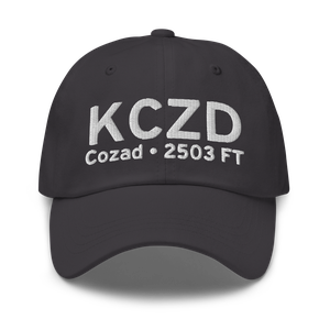 Cozad Municipal Airport (KCZD) ICAO Hat