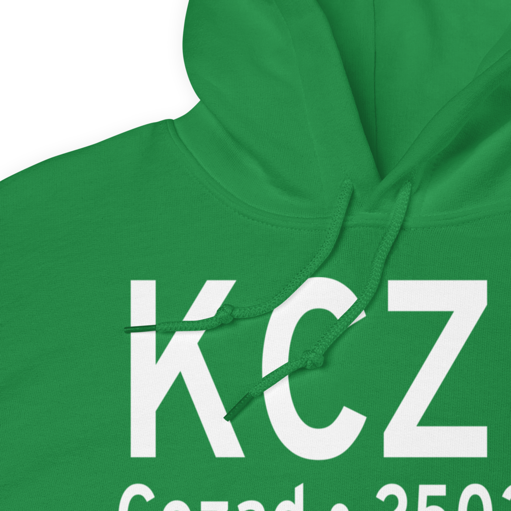 Cozad Municipal Airport (KCZD) ICAO Hoodie Sweatshirt 