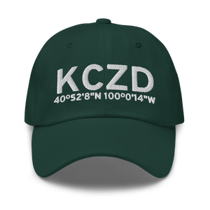 Cozad Municipal Airport (KCZD) ICAO Hat