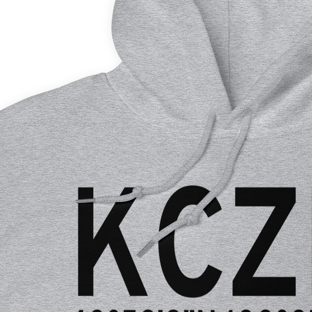Cozad Municipal Airport (KCZD) ICAO Hoodie Sweatshirt 