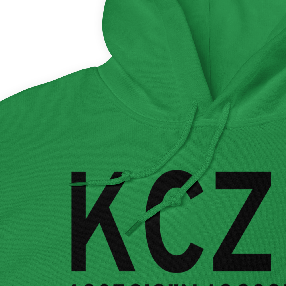 Cozad Municipal Airport (KCZD) ICAO Hoodie Sweatshirt 