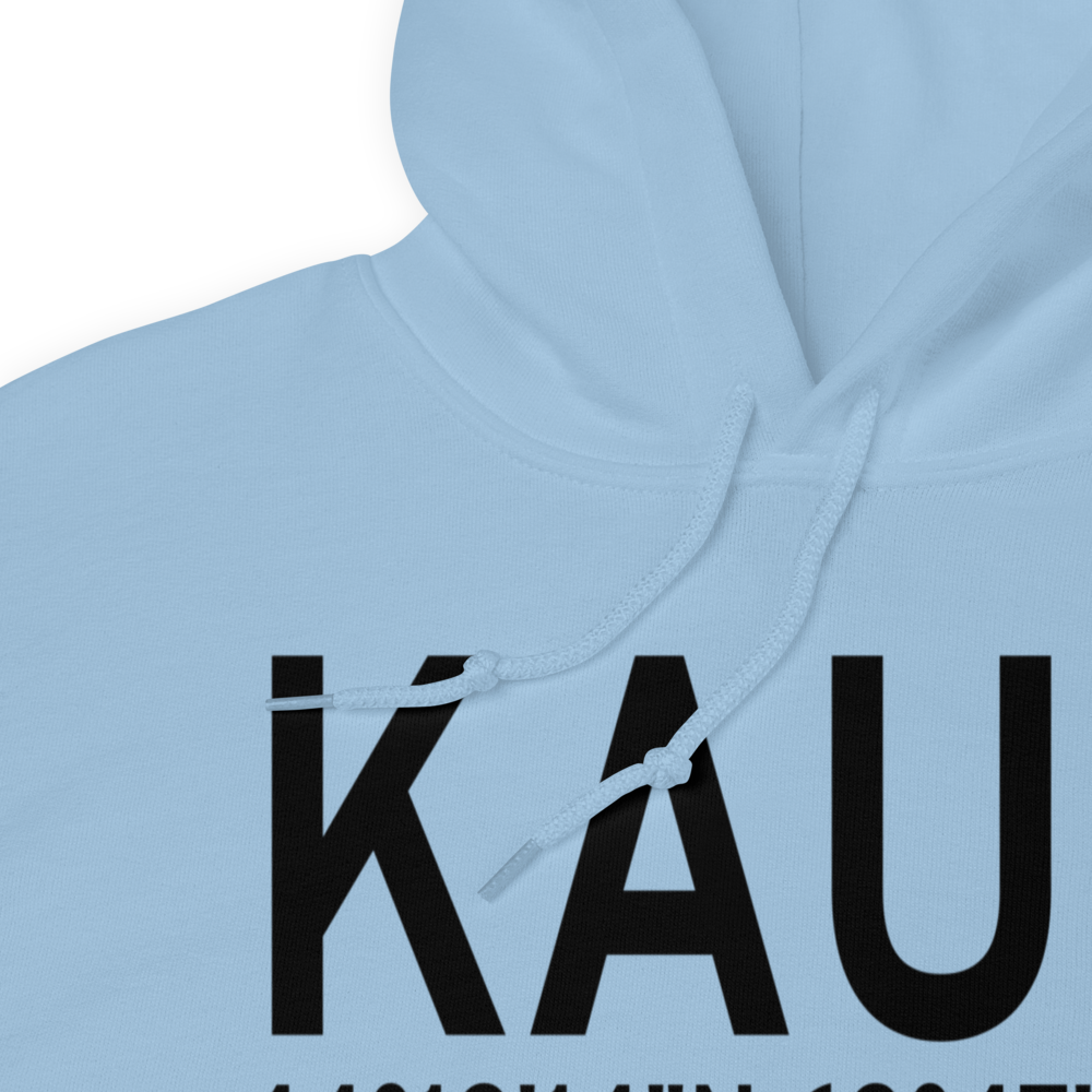 Augusta State Airport (KAUG) ICAO Hoodie Sweatshirt 
