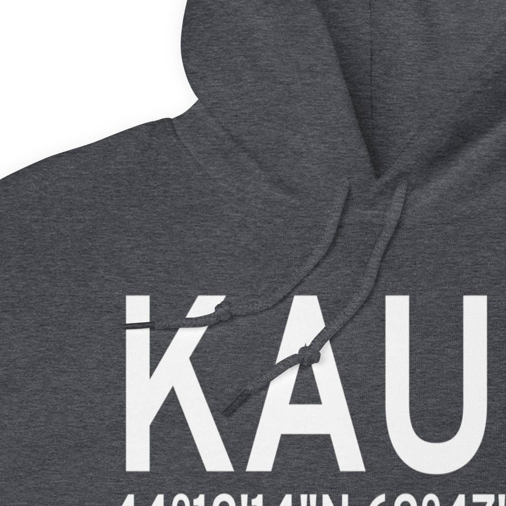Augusta State Airport (KAUG) ICAO Hoodie Sweatshirt 