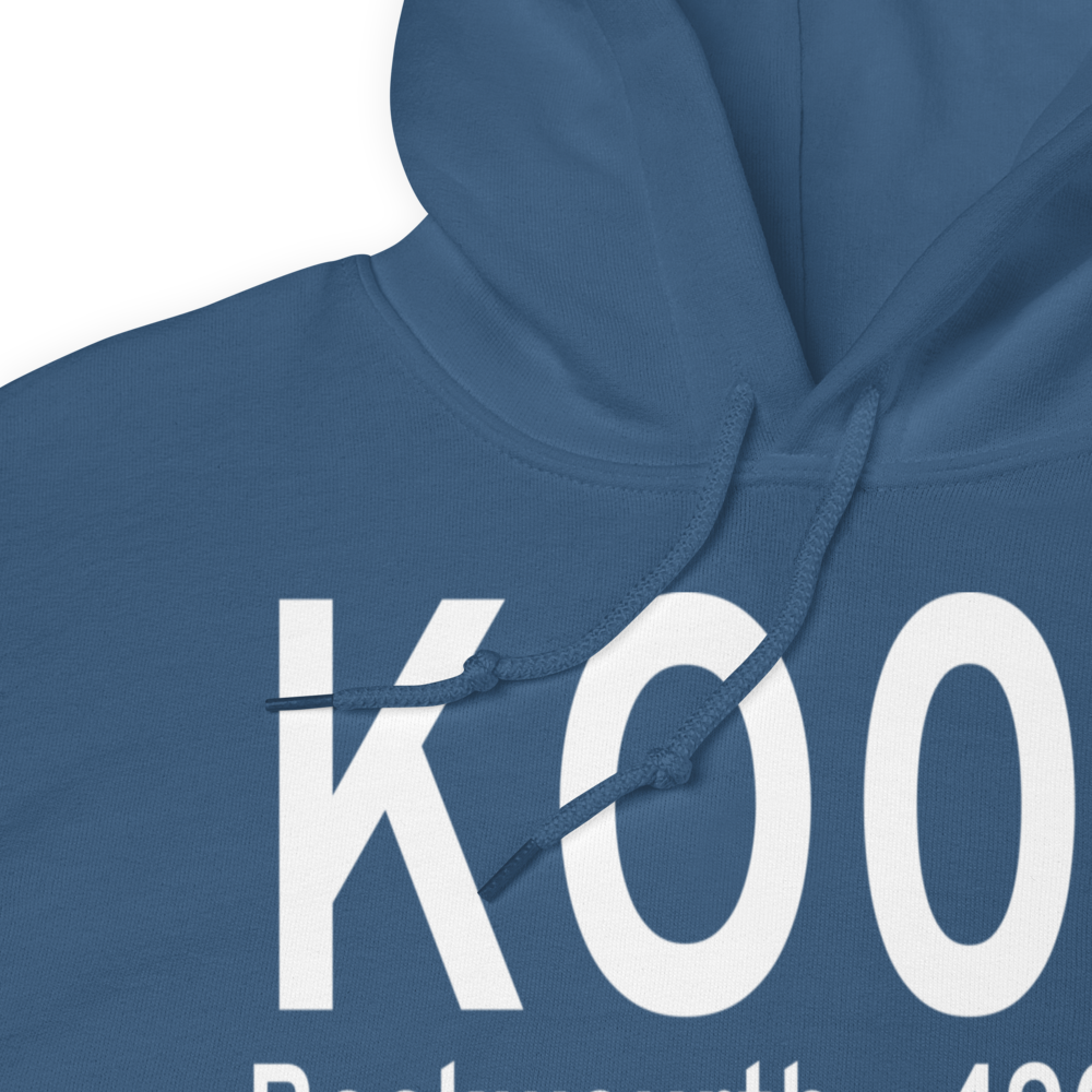 Nervino Airport (KO02) ICAO Hoodie Sweatshirt 