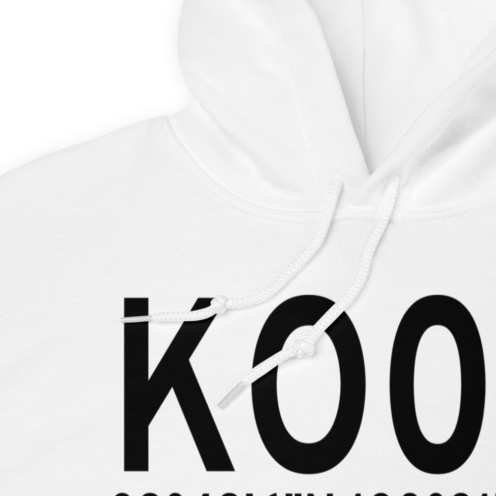 Nervino Airport (KO02) ICAO Hoodie Sweatshirt 