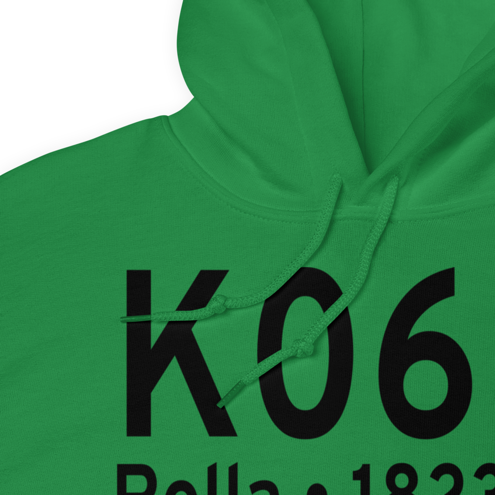 Rolla Municipal Airport (K06D) ICAO Hoodie Sweatshirt 
