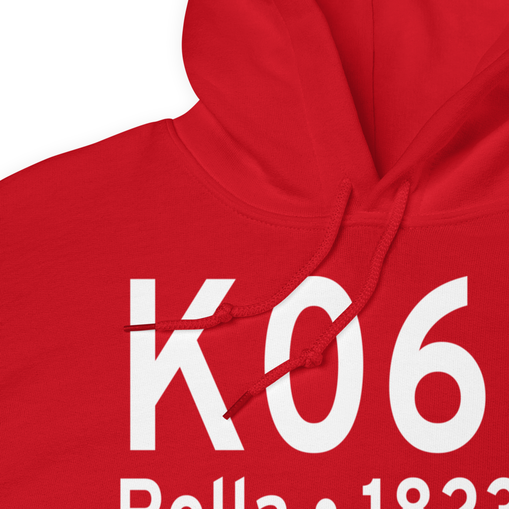 Rolla Municipal Airport (K06D) ICAO Hoodie Sweatshirt 