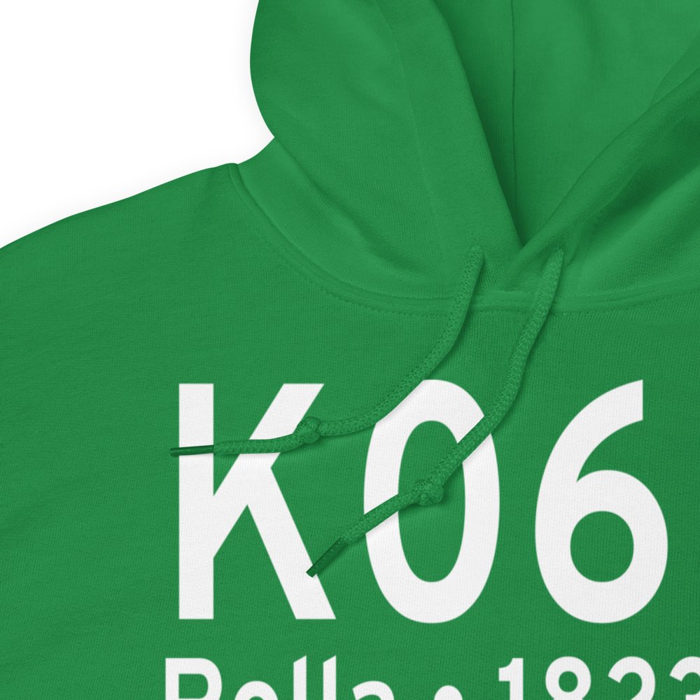 Rolla Municipal Airport (K06D) ICAO Hoodie Sweatshirt 