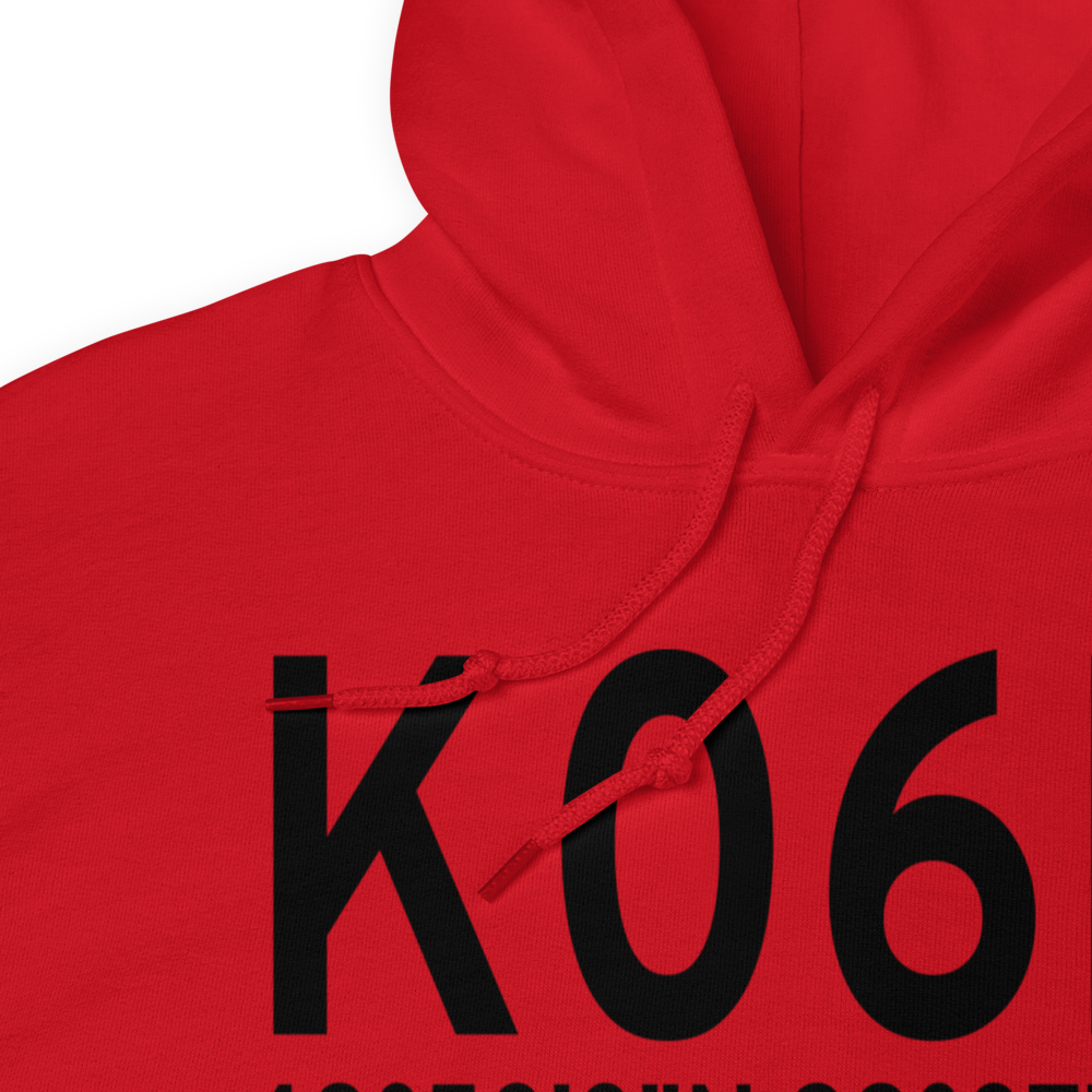 Rolla Municipal Airport (K06D) ICAO Hoodie Sweatshirt 