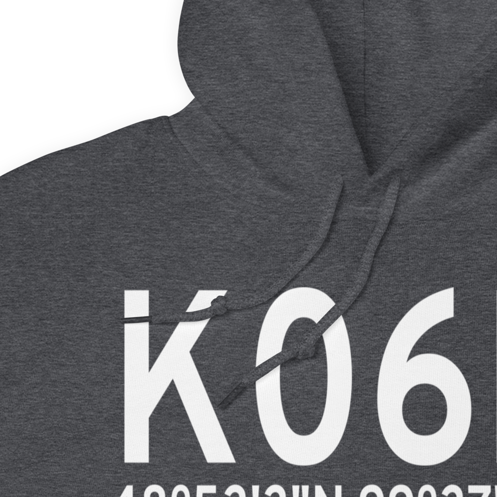 Rolla Municipal Airport (K06D) ICAO Hoodie Sweatshirt 