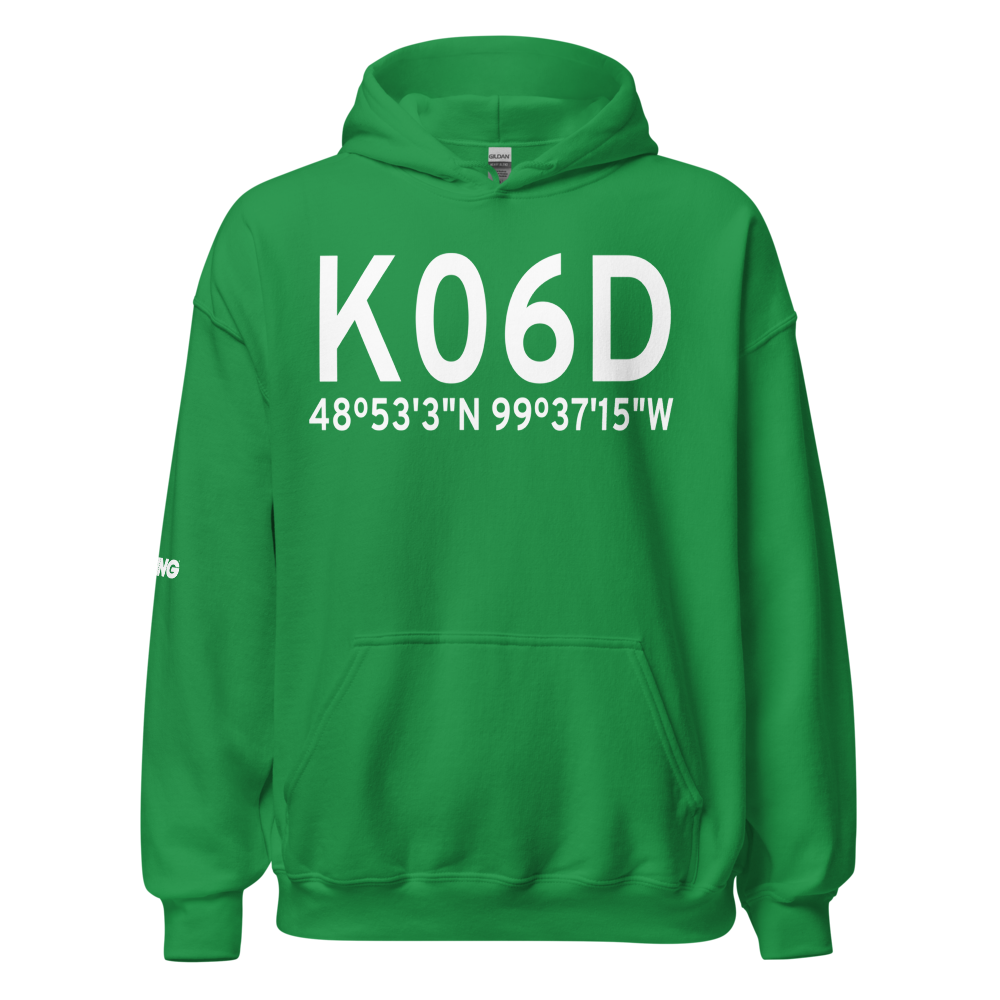 Rolla Municipal Airport (K06D) ICAO Hoodie Sweatshirt 