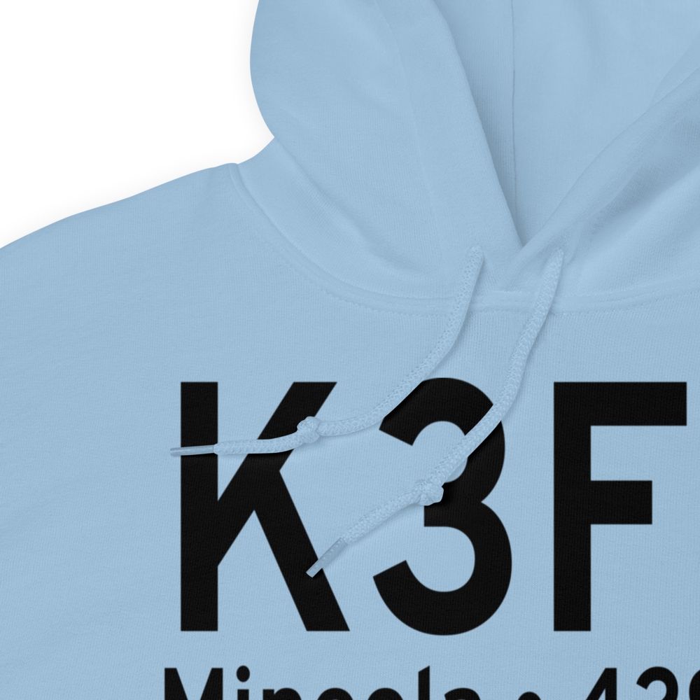 Mineola Wisener Field (K3F9) ICAO Hoodie Sweatshirt 
