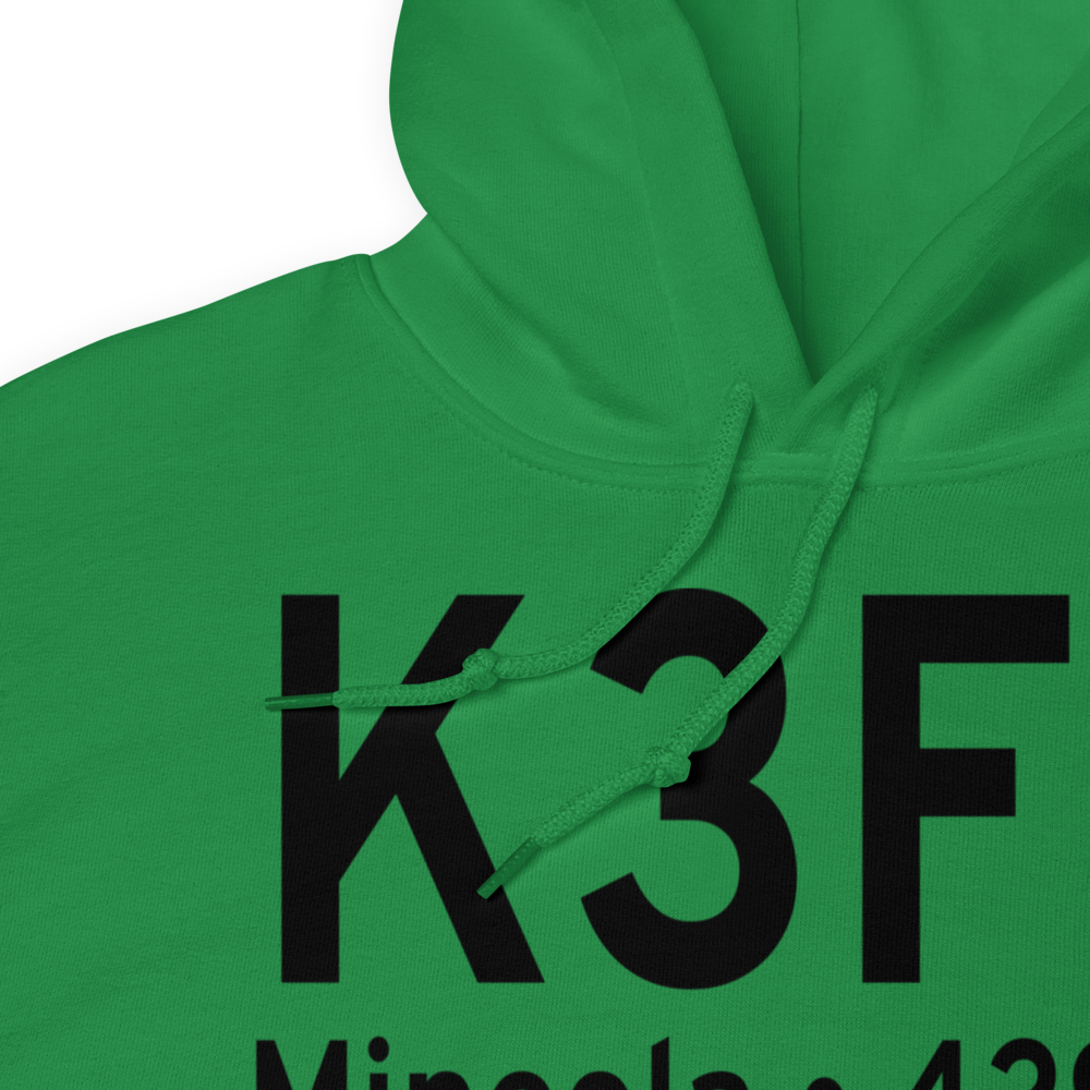 Mineola Wisener Field (K3F9) ICAO Hoodie Sweatshirt 