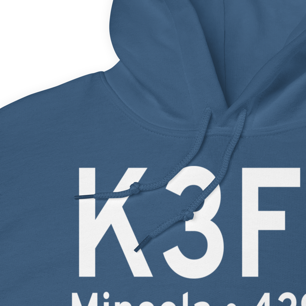 Mineola Wisener Field (K3F9) ICAO Hoodie Sweatshirt 